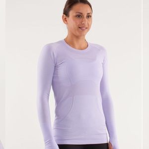 Long sleeve swiftly tech running shirt